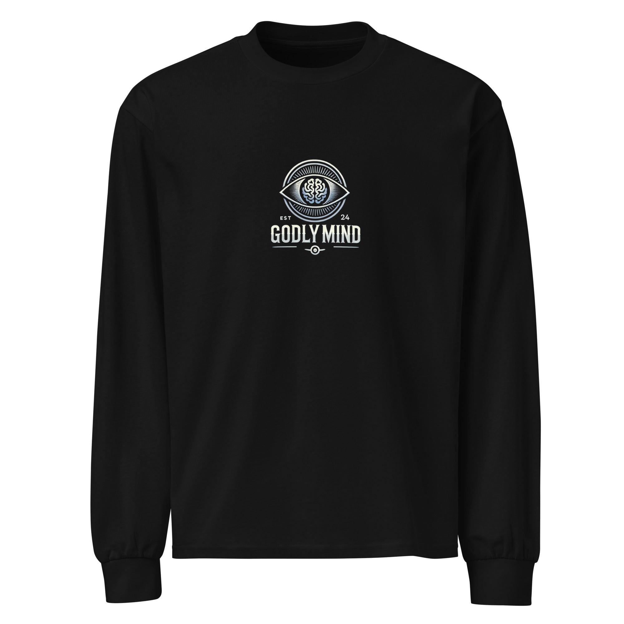 Godly Mind Premium Heavyweight Long Sleeve Shirt - Just Keep