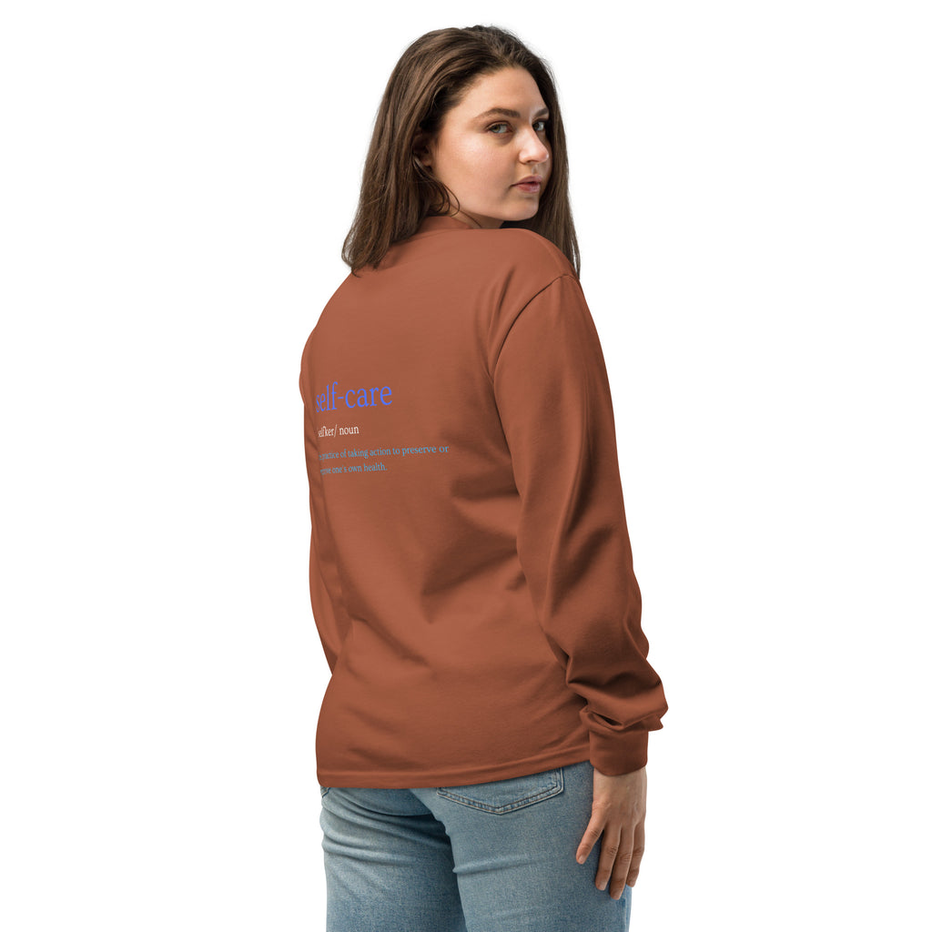 Godly Mind Premium Heavyweight Long sleeve Shirt - Self Care