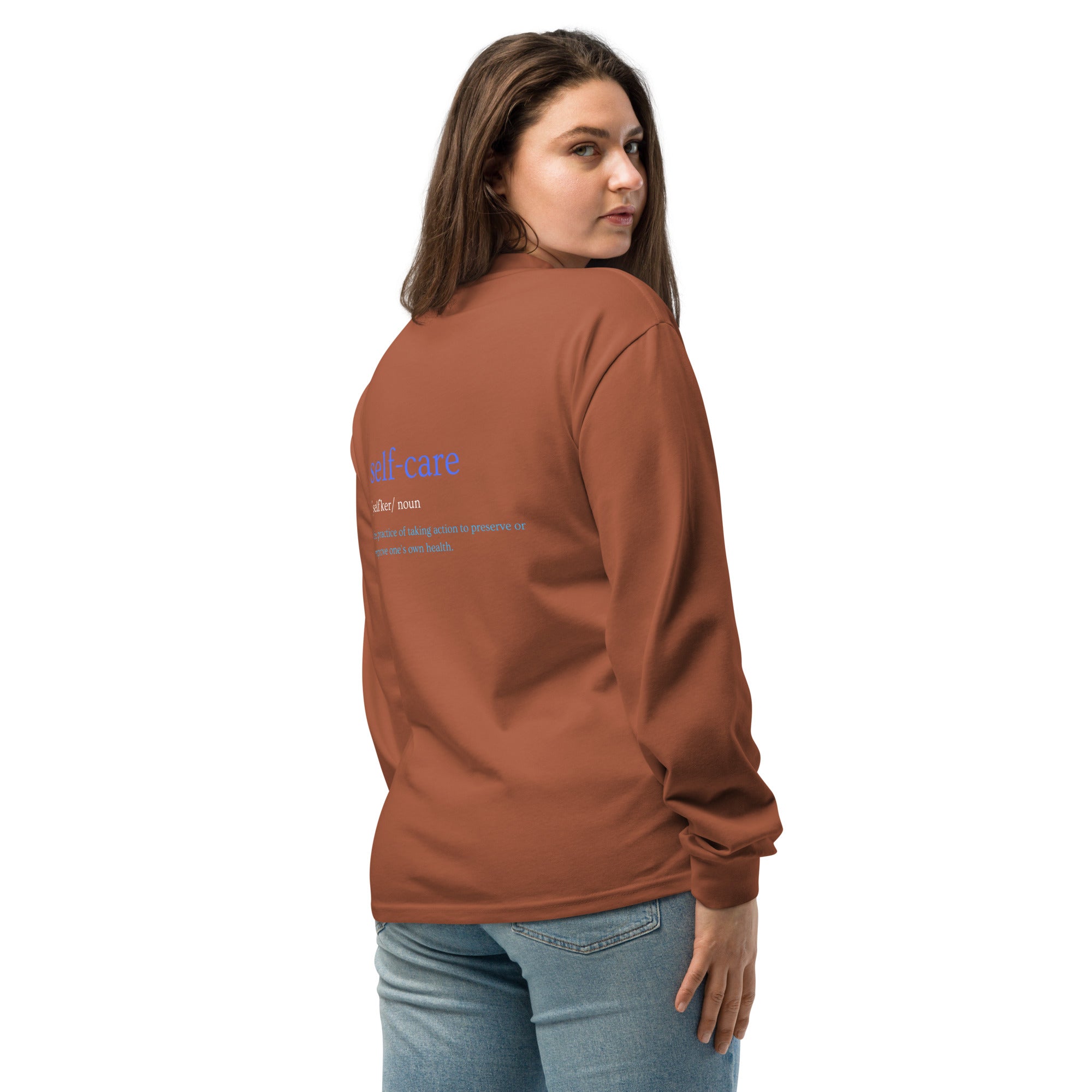 Godly Mind Premium Heavyweight Long sleeve Shirt - Self Care