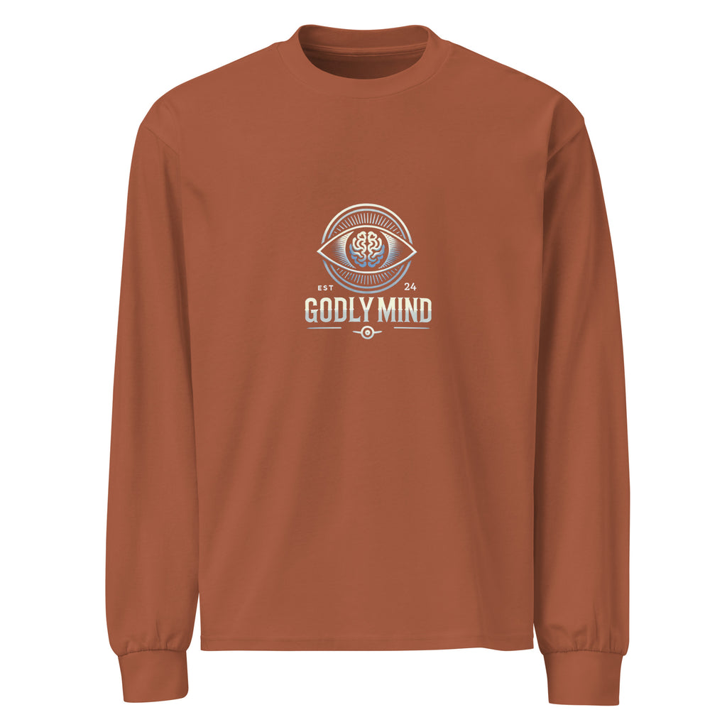 Godly Mind Premium Heavyweight Long sleeve Shirt - Self Care