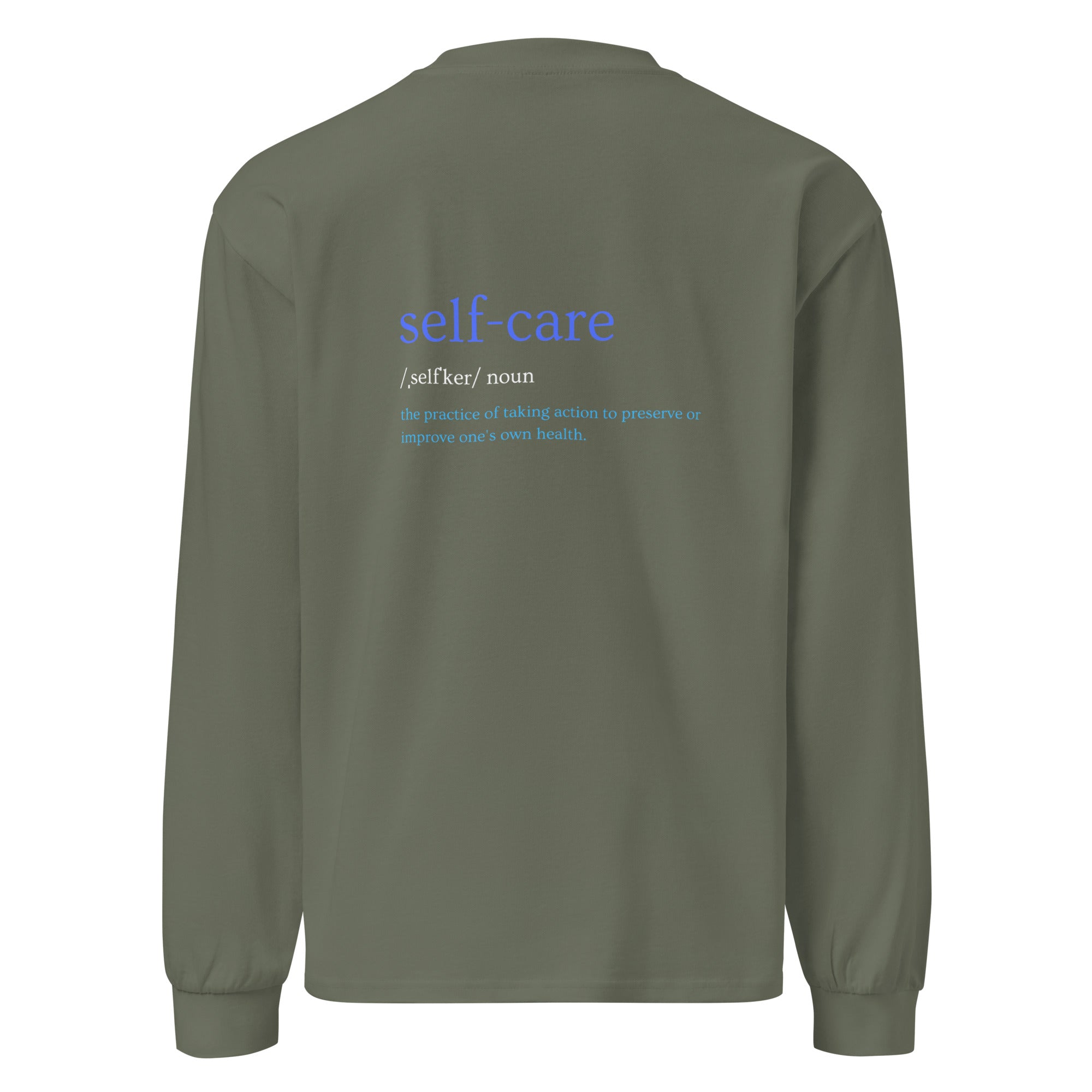 Godly Mind Premium Heavyweight Long sleeve Shirt - Self Care