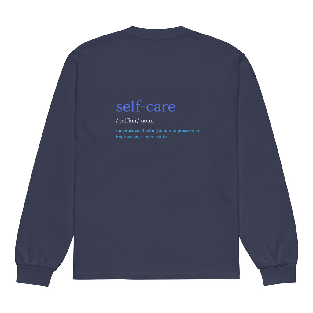 Godly Mind Premium Heavyweight Long sleeve Shirt - Self Care