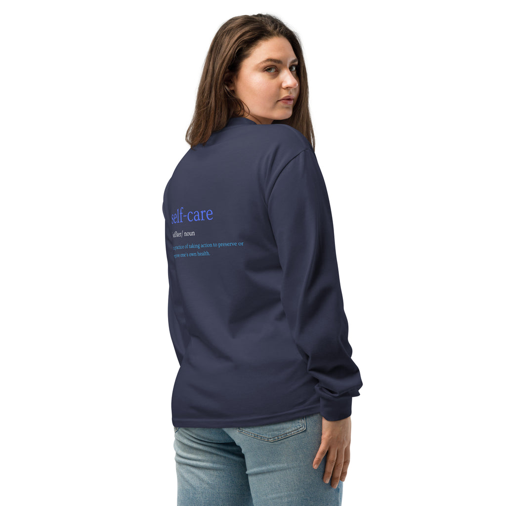 Godly Mind Premium Heavyweight Long sleeve Shirt - Self Care