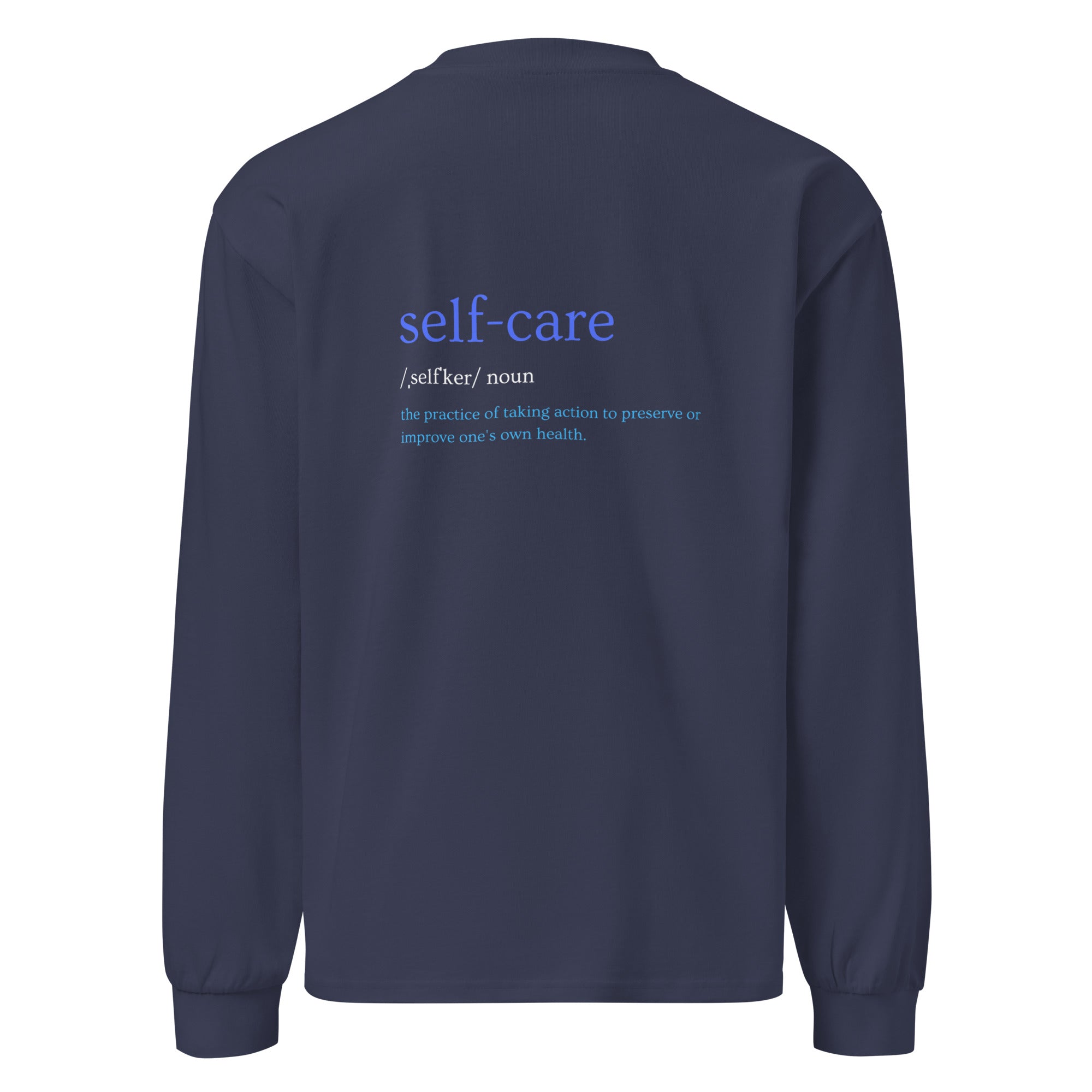 Godly Mind Premium Heavyweight Long sleeve Shirt - Self Care