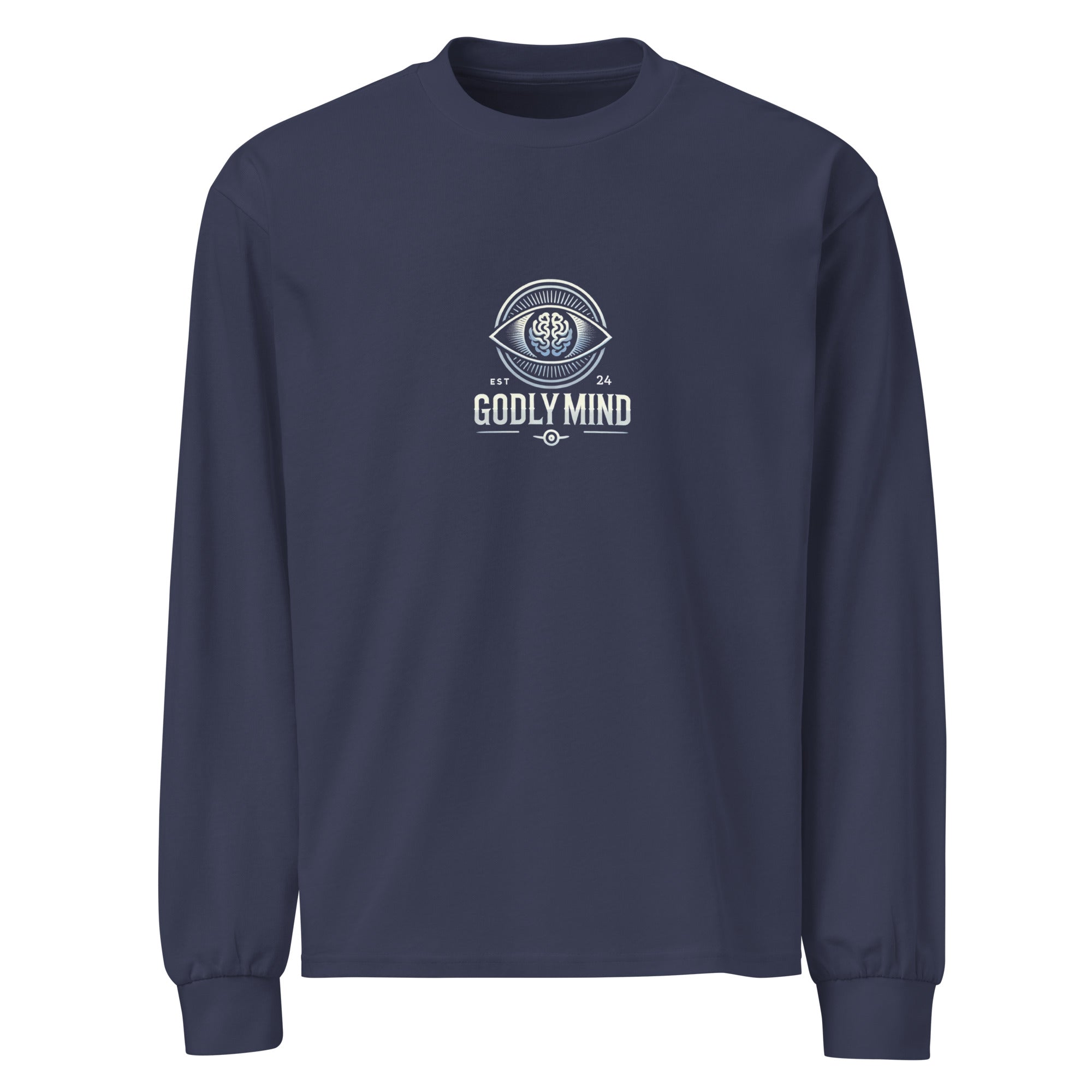Godly Mind Premium Heavyweight Long Sleeve Shirt - Just Keep