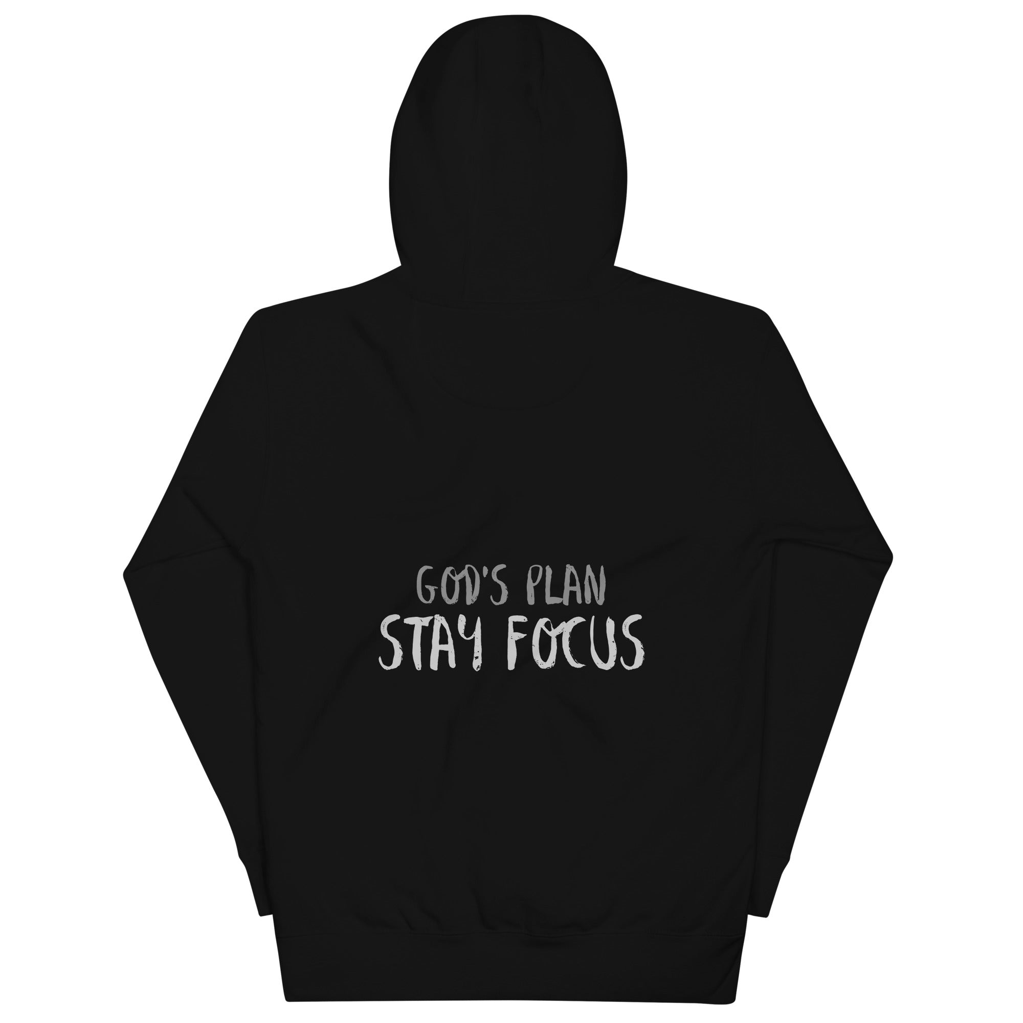 Godly Mind Unisex Streetwear Hoodie - God's Plan, Stay Focus