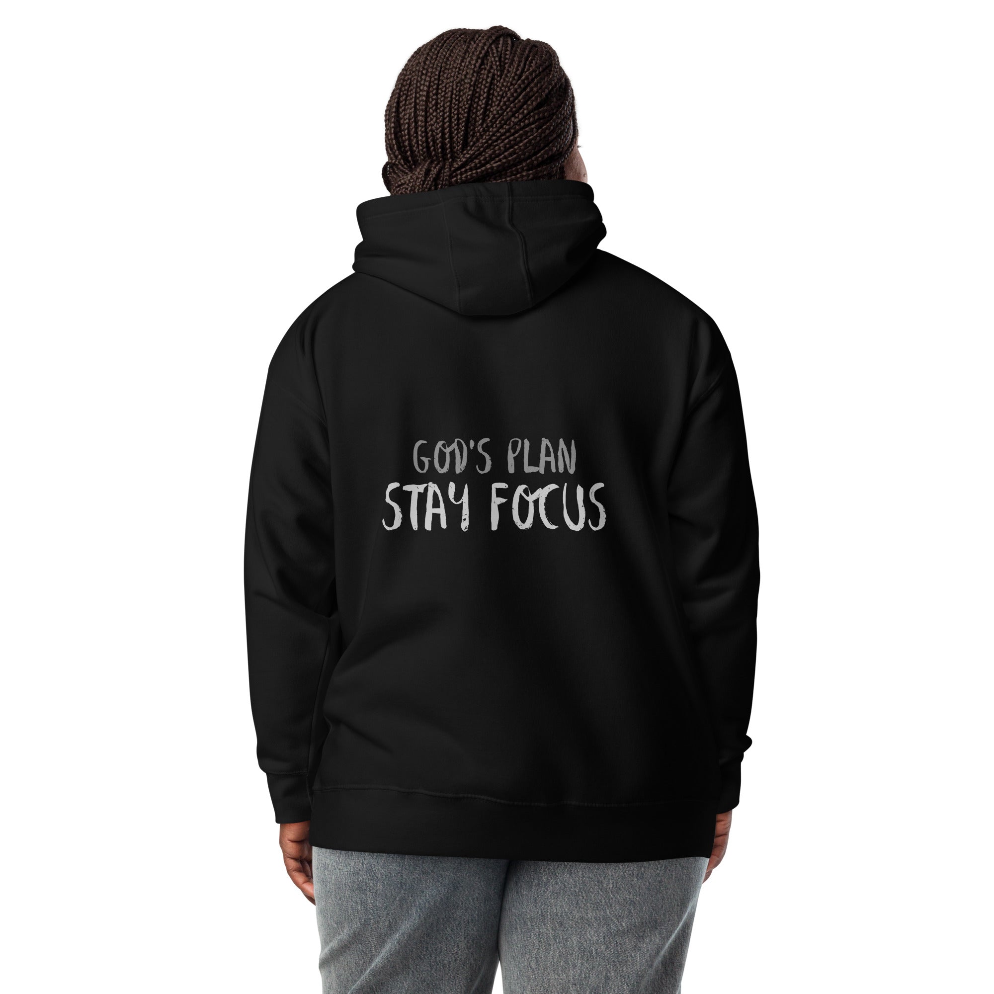 Godly Mind Unisex Streetwear Hoodie - God's Plan, Stay Focus
