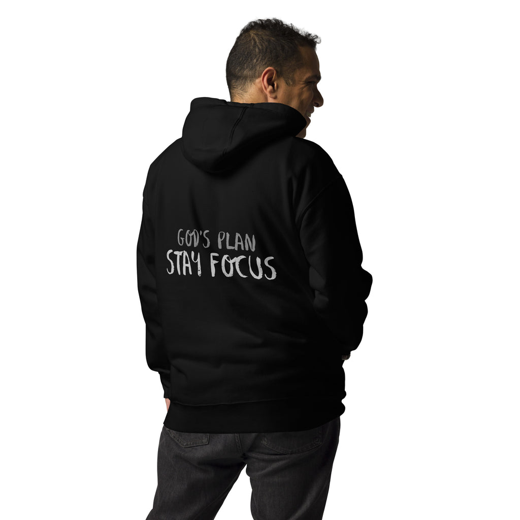 Godly Mind Unisex Streetwear Hoodie - God's Plan, Stay Focus