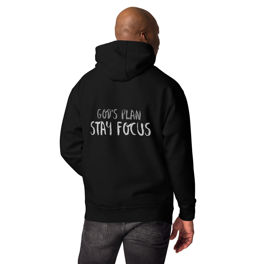 Godly Mind Unisex Streetwear Hoodie - God's Plan, Stay Focus