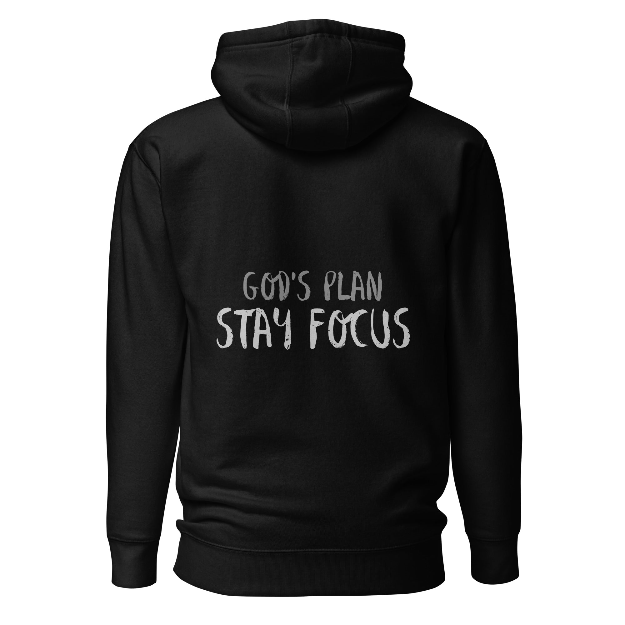 Godly Mind Unisex Streetwear Hoodie - God's Plan, Stay Focus