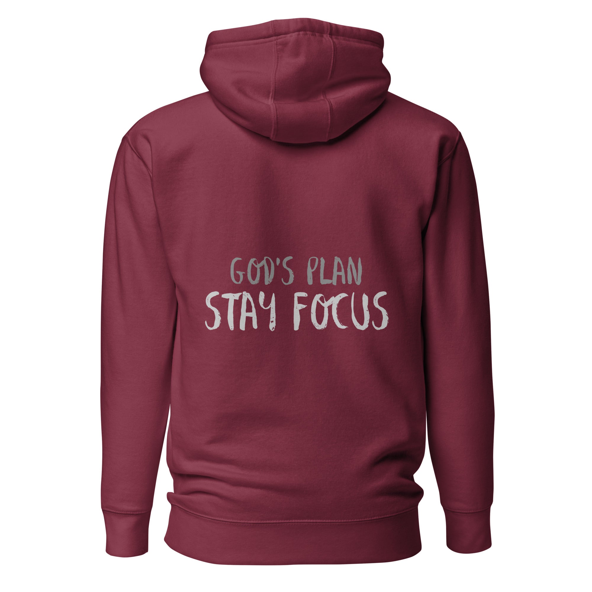 Godly Mind Unisex Streetwear Hoodie - God's Plan, Stay Focus