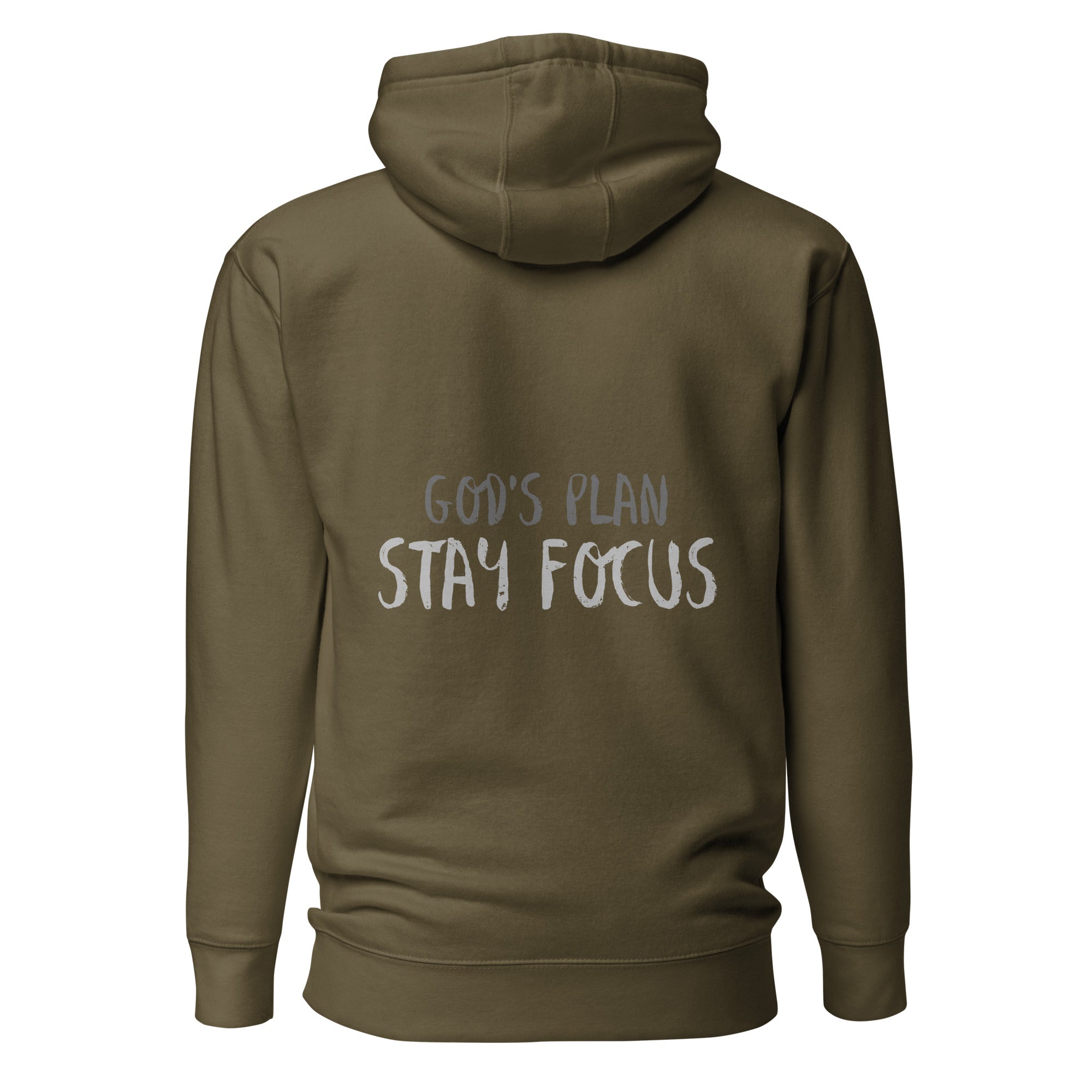 Godly Mind Unisex Streetwear Hoodie - God's Plan, Stay Focus