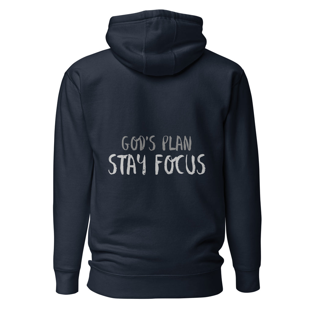 Godly Mind Unisex Streetwear Hoodie - God's Plan, Stay Focus