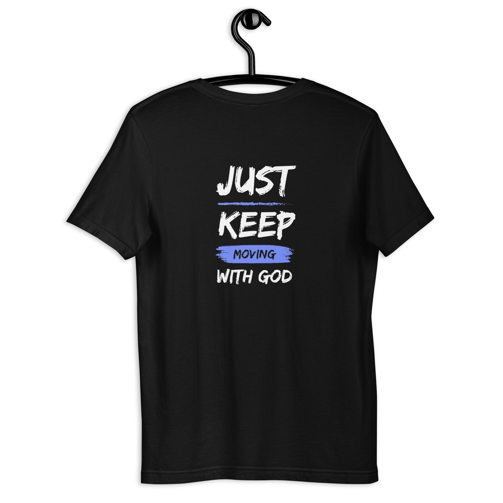 Godly Mind Unisex Staple Eco T-shirt - Just Keep Moving